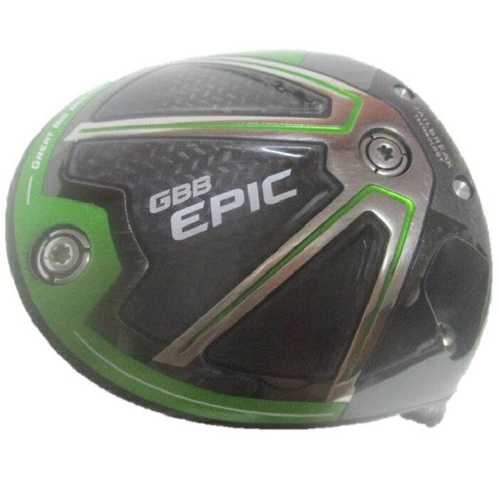 【中古】キャロウェイ Callaway エピック サブゼロ GBB EPIC SUB ZERO 9° ヘッド単品 ■メーカー：Callaway ■モデル：GBB EPIC SUB ZERO ■利き腕：右利き用 ■番手：1W ■ロフト：9° ■総重量：196g ■付属品：なし ■状態：中古（画像にてご確認下さい） ♦ご質問・ご不明な点がありましたら、お気軽にお問合せ下さい。