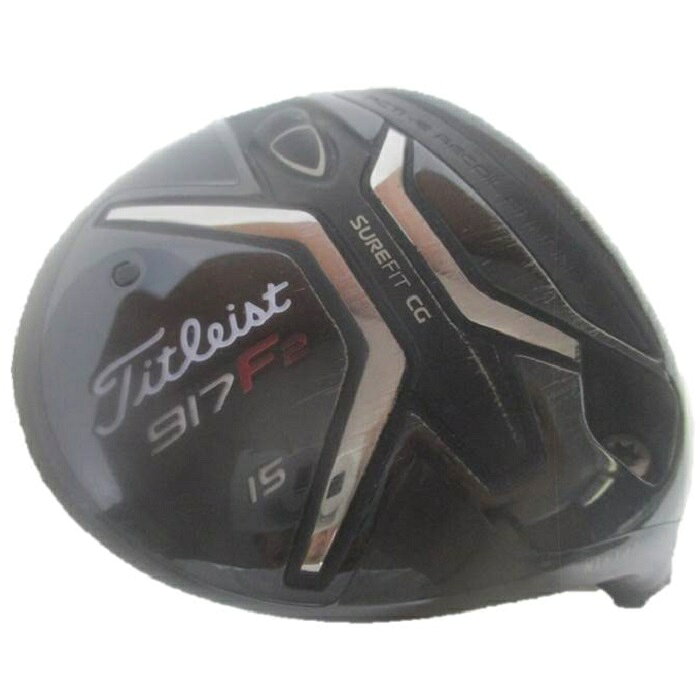 【中古】タイトリスト Titleist 917 F2 15° ウエイト付き 日本仕様 ヘッド単品 ■メーカー：Titleist ■モデル：917 F2 (日本仕様) ■利き腕：右利き用 ■番手：FW ■ロフト：15° ■総重量：207.9g ■付属品：ウエイト (14g) ■状態：中古（画像にてご確認下さい） ♦ご質問・ご不明な点がありましたら、お気軽にお問合せ下さい。