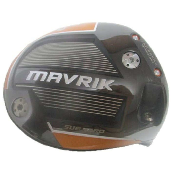 【中古】キャロウェイ Callaway マーベリック サブゼロ MAVRIK SUB ZERO 10.5° ヘッドカバー＆レンチ付き ヘッド単品 ■メーカー：Callaway ■モデル：MAVRIK SUB ZERO ■利き腕：右利き用 ■番手：1W ■ロフト：10.5° ■総重量：196.3g ■付属品：ヘッドカバー (剥がれ、劣化あり)／レンチ ■状態：中古（画像にてご確認下さい） ♦ご質問・ご不明な点がありましたら、お気軽にお問合せ下さい。