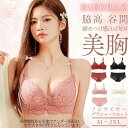ブラショーツセット 脇高でしっかり補正 谷間 やわらかノンワイヤーブラ 美胸 美背 脇高 フルレース 総レース 谷間 盛り 盛れる ブラジャー ショーツ ブラショーツ セット ランジェリー インナー 美盛 下着 M-2XL