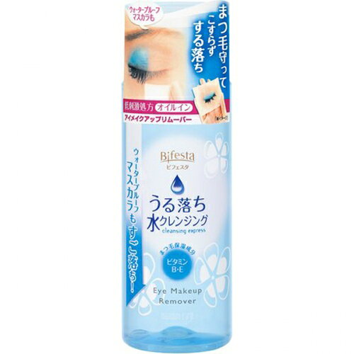 ※商品リニューアル等に伴い、パッケージ・内容等が掲載の内容と一部異なる場合があります。※商品は通常4〜6営業日以内に出荷します。在庫状況により出荷が遅れる場合があります。予めご了承下さい。 商品説明 クレンジングは水の時代へ。よく落ちて、よくうるおう、うる落ち水クレンジングシリーズ。こすらず、する落ち。まつ毛や目元にやさしいアイクレンジング。保湿性洗浄成分を含む水層と、ウォータープルーフマスカラをやさしく落とすエモリエント層のWの効果で、濃いアイメイクも“すご落ち”。ビタミンB・E誘導体配合。まつ毛や乾燥しがちな目元をしっとり整える。低刺激処方、無香料、無着色。 規格 145ML 広告文責 株式会社ウェルパーク　電話番号：042-659-3716
