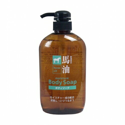 【エントリーP5倍】熊野油脂 馬油ボディソープ 600ML 【エントリーP5倍】熊野油脂 馬油ボディソープ 600ML
