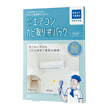 カジタク　すやすやエアコンカビ取りパック　自動お掃除機能付