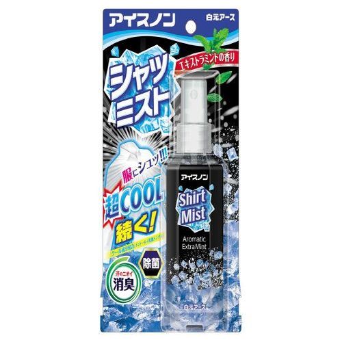 5個セット　アイスノン　シャツミスト　エキストラミントの香り　100ML