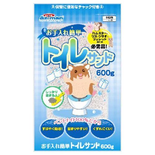 ドギーマンハヤシ　お手入れ簡単トイレサンド　600G