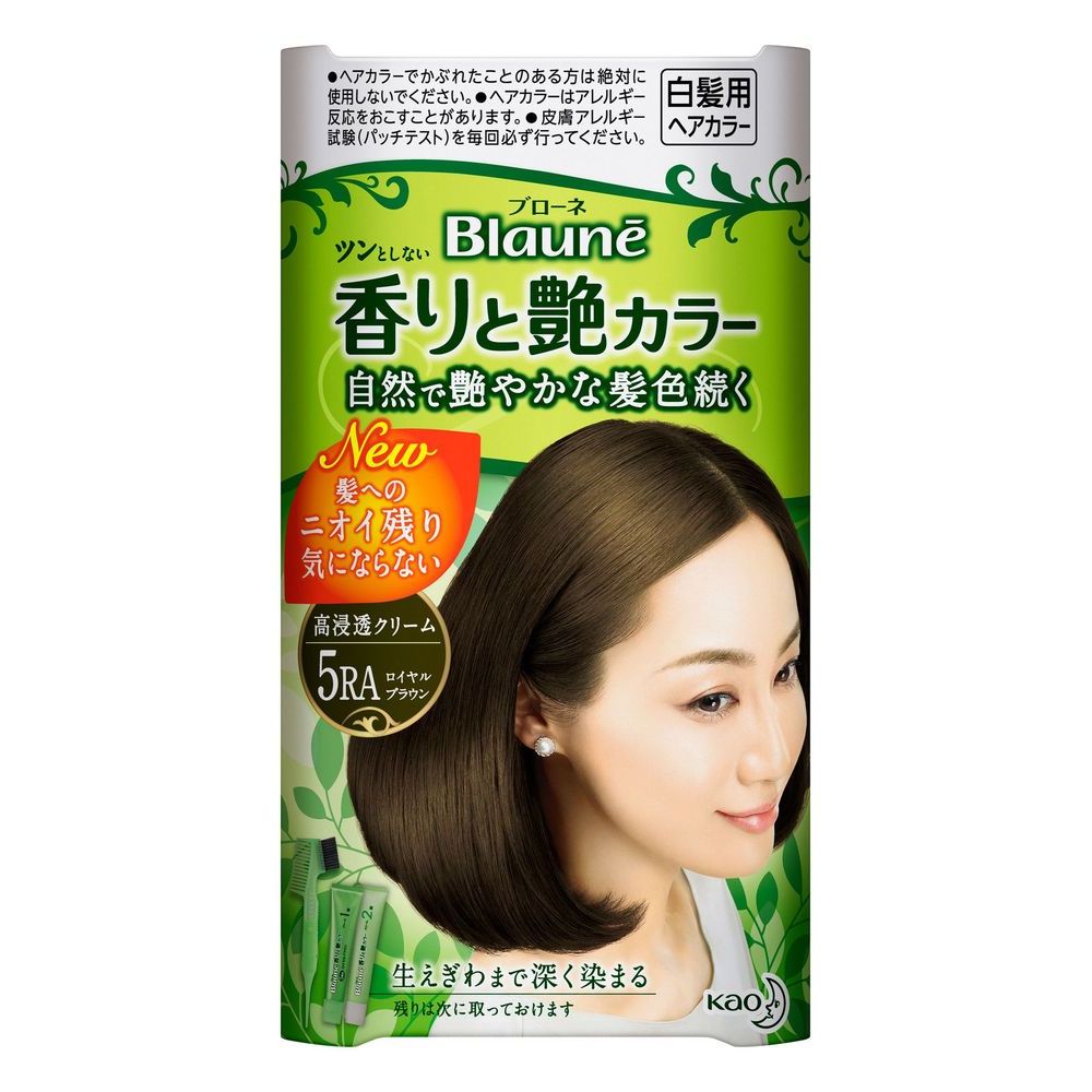 花王　ブローネ　香りと艶カラークリーム　5RA