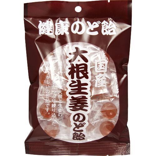 稲垣　国産大根生姜のど飴　20粒