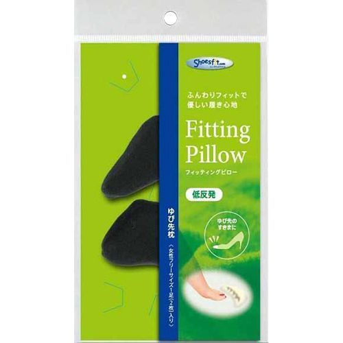 村井　フィッティングピロー　ゆび先　枕　レディース　ブラック