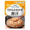 ※商品リニューアル等に伴い、パッケージ・内容等が掲載の内容と一部異なる場合があります。※商品は通常4〜6営業日以内に出荷します。在庫状況により出荷が遅れる場合があります。予めご了承下さい。 商品説明 やわらかく仕立てた豚肉と豚ひき肉、大根、にんじん、ごぼう、豆腐、長ねぎ入りの豚汁です。とろみをつけて食べやすく仕上げました。 文責者の氏名と資格種類 ウエルシア薬局（株）　048-264-1004薬剤師:石原　純