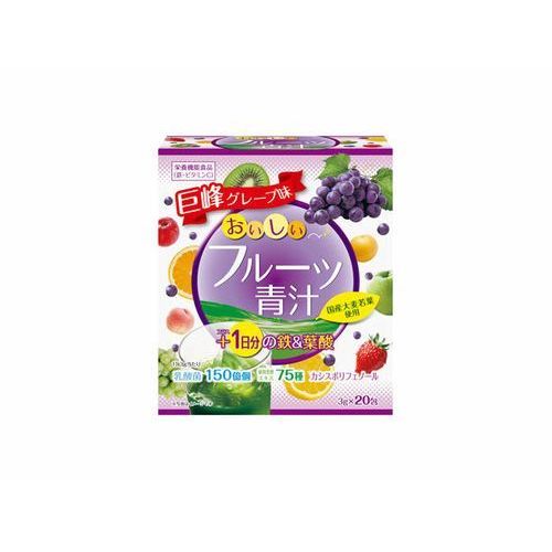 ユーワ　おいしいフルーツ青汁　鉄+葉酸　20包