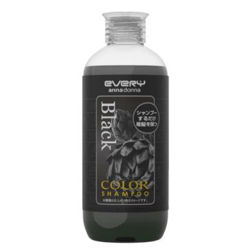 アンナドンナ エブリカラーシャンプーブラック 300ML
