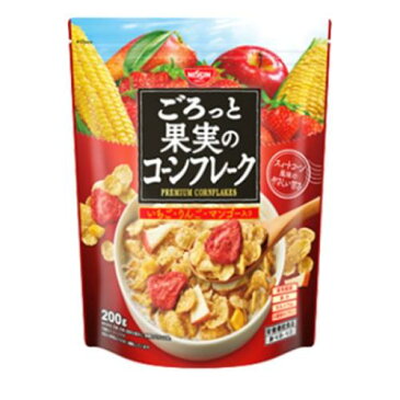 日清シスコ　ごろっと果実のコーンフレーク　200G×6個セット