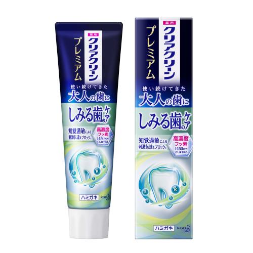花王　クリアクリーンプレミアム　しみる歯のケア　100G