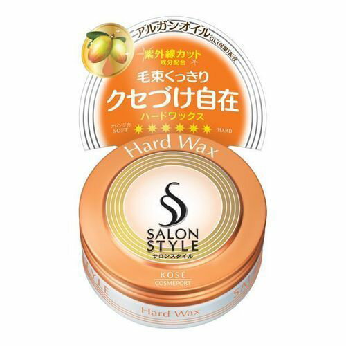 コーセーコスメポート　サロンスタイル　ヘアワックス　ハード　75G　ヘアワックス