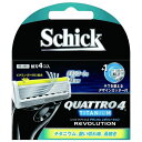 シック クアトロ4 チタニウム レボリューション 替刃 (4コ入) 男性用カミソリ