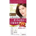 ダリヤ サロンドプロ 無香料ヘアカラー 早染め乳液4 ライトブラウン 1剤50G+2剤50ML+アフターヘアパック15G 女性用白髪染め