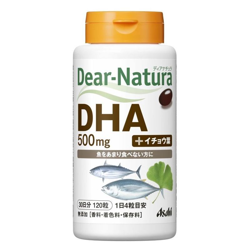 アサヒグループ食品　ディアナチュラ　DHA　120粒　30日分　サプリメント