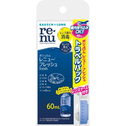 ボシュロム　レニュー　マルチプラス　ソフトコンタクトレンズ用消毒剤　60ML