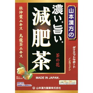 8個セット　送料無料　【あす楽】　山本漢方　濃い減肥茶　10G×24包