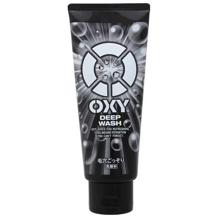 ロート製薬　OXI　(オキシー)　ディープウォッシュ　大容量　200G　男性用洗顔料