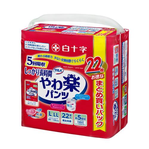 商品説明●素肌と同じ弱酸性素材の大人用紙オムツ。●吸収量おしっこ5回分の長時間パンツ文責者の氏名と資格種類ウエルシア薬局（株）0120-114-841薬剤師:石原　純　