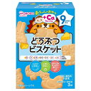 アサヒグループ食品　和光堂　赤ちゃんのおやつ+Ca　どうぶつビスケット　3袋　ベビーフード