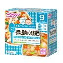 アサヒグループ食品　和光堂　栄養マルシェ　根菜と豚肉のうま煮弁当　80G&80G　ベビーフード