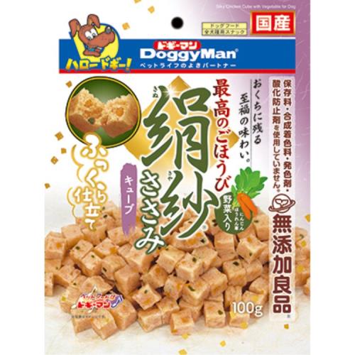 ドギーマンハヤシ　絹紗　キューブ　野菜入り　100G