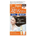 ●無香料で、ツンとしたニオイが気にならない。●放置時間わずか13分の早染めタイプ。●ハイトリートメントタイプでしっとりしなやかな染めあがり。●伸びがいいのにタレにくい。髪全体がムラなく染まる乳液タイプ。