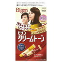 ●色持ちしっかりタイプで、生え際分け目の髪色長持ち。●染まりにくい生え際分け目の短い白髪がしっかり染まる。●クリームタイプだからタレにくく、部分染めにも便利。●小分けができて残りは次回にとっておける。●毛髪保護成分配合。細かい生え際が染めやすいコンパクトなブラシ付き。ホーユー　ビゲン　クリームトーン　6G　自然な褐色