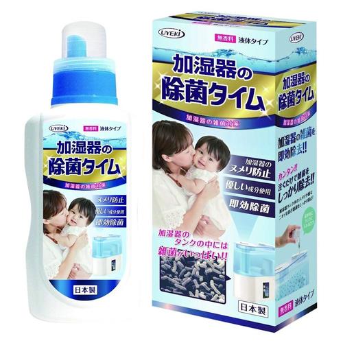 5個セット　【送料無料】　【あす楽】　UYEKI　除菌タイム　加湿器用　液体タイプ　500ML　除菌剤