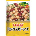 いなば ミックスビーンズパウチ 80G 8個セット 