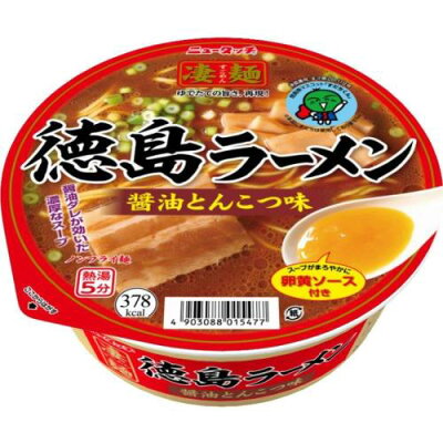 ウエルシア楽天市場支店 ヤマダイ 凄麺 徳島ラーメン醤油とんこつ味 124G×12個セット