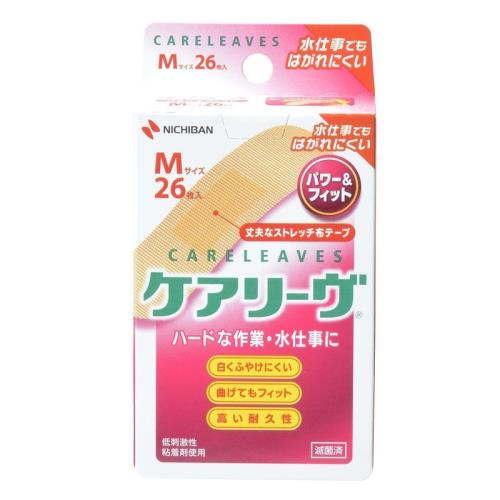 5個セット　【送料無料】　【あす楽】ニチバン　ケアリーヴパワー＆フィット　M26枚