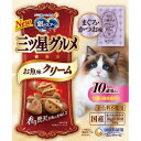 【エントリーP5倍】ユニ・チャーム 三ツ星 お魚味クリーム 10歳頃から 180G(18G×10袋)