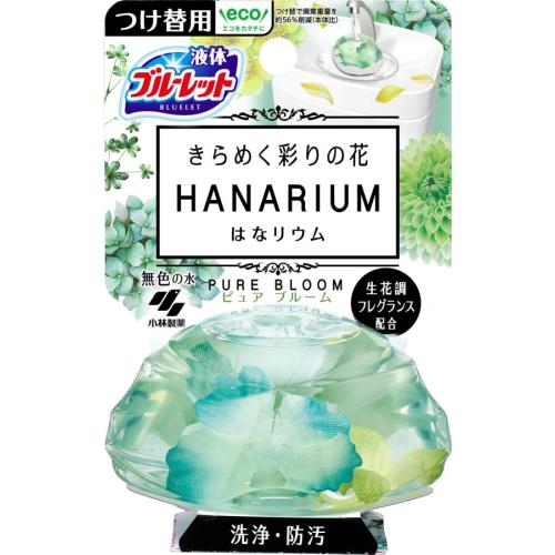 商品説明●きらめく花びら（アートフラワー）入り●生花調フレグランスを配合。清潔感のあるピュアブルームの香りが、トイレ空間に華やかに広がります。●洗浄・防汚成分を配合。流すたびに便器表面をコートし、汚れの付着を抑えます。泡立ちながら、汚れを洗い流します。　※使用環境、汚れの程度により、効果が異なることがあります。※水の流れない部分の汚れは落ちません。●便器の輝きを保ちます。●無色の水　広告文責株式会社ウェルパーク　電話番号：042-659-3716