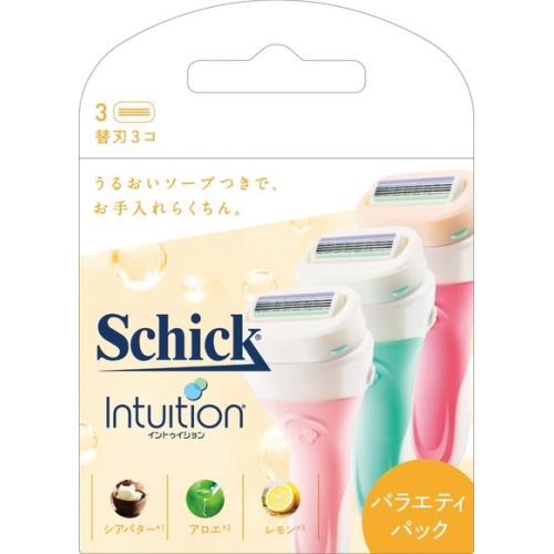 シック　イントゥイション　バラエティパック　替刃　3コ入