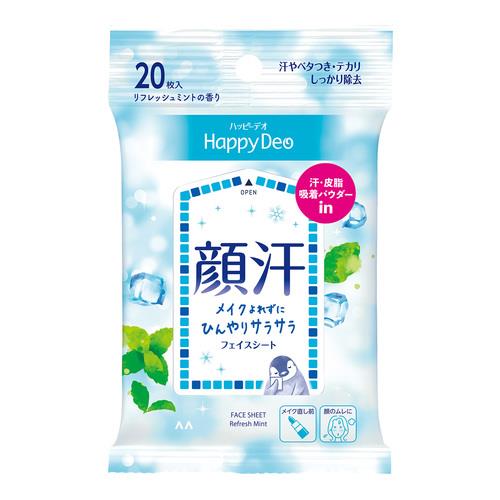 商品説明●汗や皮脂をしっかり除去してひんやりサラサラ肌へ導くフェイスシート。●リフレッシュミントの香り。広告文責株式会社ウェルパーク　電話番号：042-659-3716