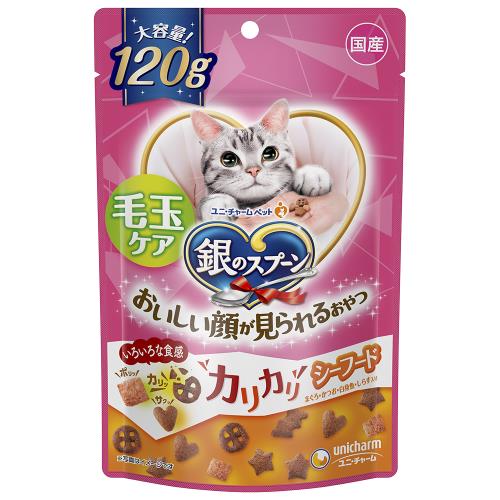 商品説明●ひと粒ひと粒、楽しみながら味わえる、幸せいっぱいのカリッとおいしいおやつ。●猫ちゃんが大好きなおいしさをミックス。●毛づくろい等で飲み込んでしまった毛の排泄を助けるために、食物繊維を配合（食物繊維量12％：標準値　※水分10％時）。●120gの大容量品です。広告文責株式会社ウェルパーク　電話番号：042-659-3716