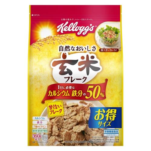 ケロッグ　玄米フレーク徳用　360g×6個セット