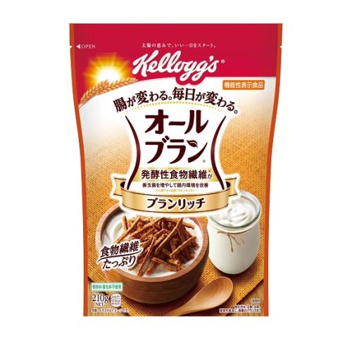 ケロッグ　オールブラン　ブランリッチ　210g×6個セットのサムネイル