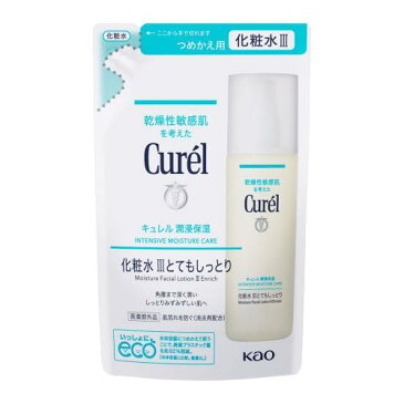 花王　キュレル　潤浸保湿　化粧水3　とてもしっとり　つめかえ用　130ml