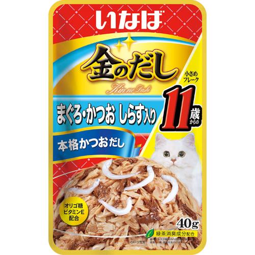 いなば食品　金のだし　パウチ11歳からの　まぐろしらす　40g