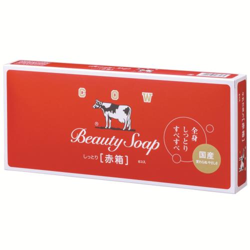 ▲【在庫限りS】牛乳石鹸　カウブランド　赤箱　90GX6個