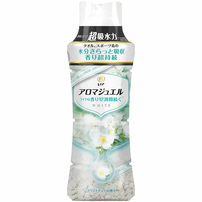 P＆G　レノアハピネス　アロマジュエル　ホワイトティー本体　470ml