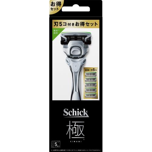 シック 極コンボパック敏感肌用 替刃5個付 シック 極コンボパック敏感肌用 替刃5個付