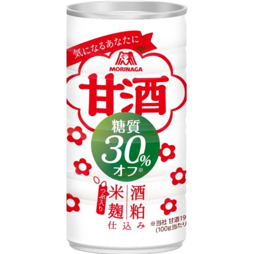 森永製菓　甘酒糖質30％オフ　185g×30個セット