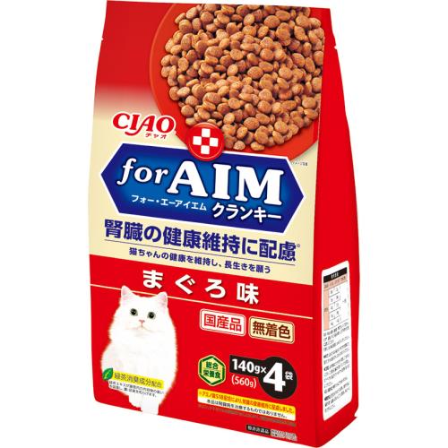 いなば食品　CIAO　for　AIM　クランキー　まぐろ味　4袋のサムネイル