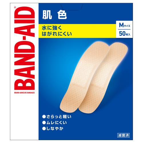 Rakuten - Kenvue　バンドエイド　肌色　Mサイズ　50枚
