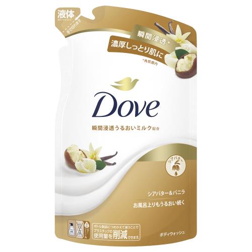 【エントリーP5倍】ユニリーバ ダヴボディウォッシュ シアバター&バニラ 詰替 330G×3個セット